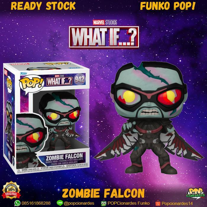 FUNKO POP MARVEL - WHAT IF...? - ZOMBIE FALCON #942