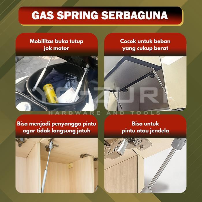 "New" GAS SPRING / HIDROLIK JOK MOTOR / HIDROLIK LEMARI / GAS SPRING HUBEN