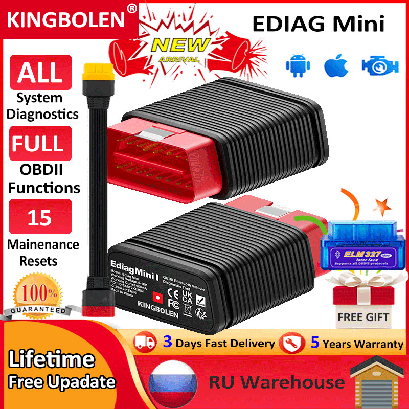 KINGBOLEN Ediag Mini Car Diagnostic Tools All System Auto OBD OBD2