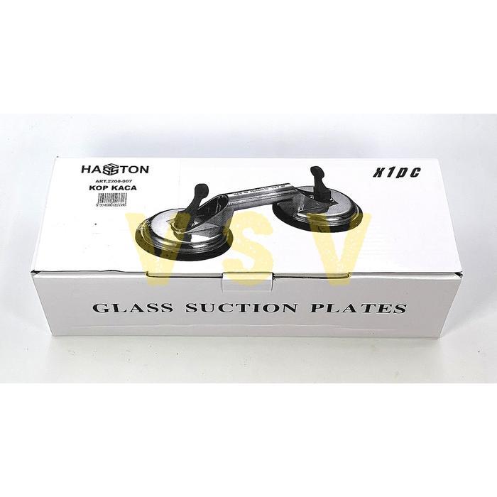 Hasston Kop Kaca Kaki 2 Gagang Aluminium 2200-007 Berkualitas