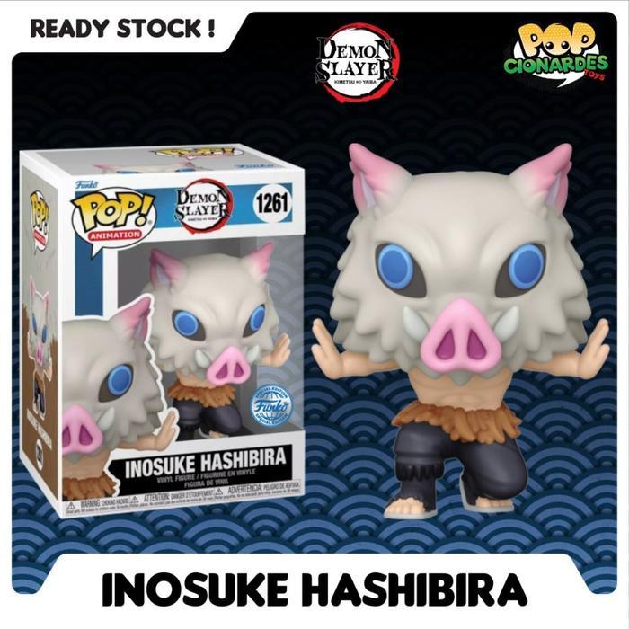 Action Figure Karakter Beast Breathing dengan Topeng Babi Hutan untuk Koleksi