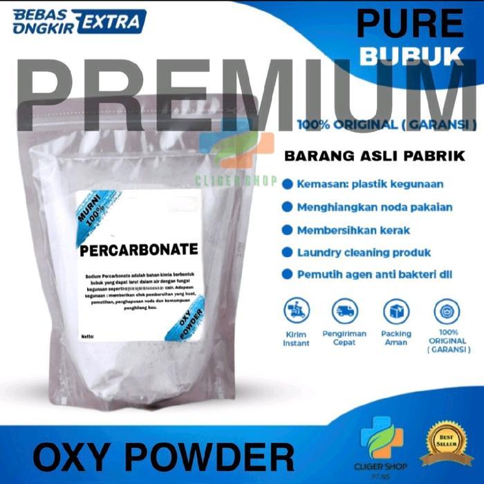 SODIUM PERCARBONATE PURE 1 KG / OXY POWDER (BUBUK) / DETERJEN OXY 1KG