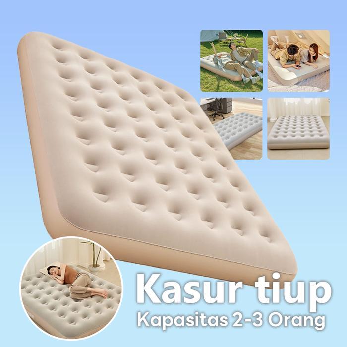 "New" Air Bed/Kasur Angin Queen/kasur angin intex/kasur angin camping/kasur angin otomatis