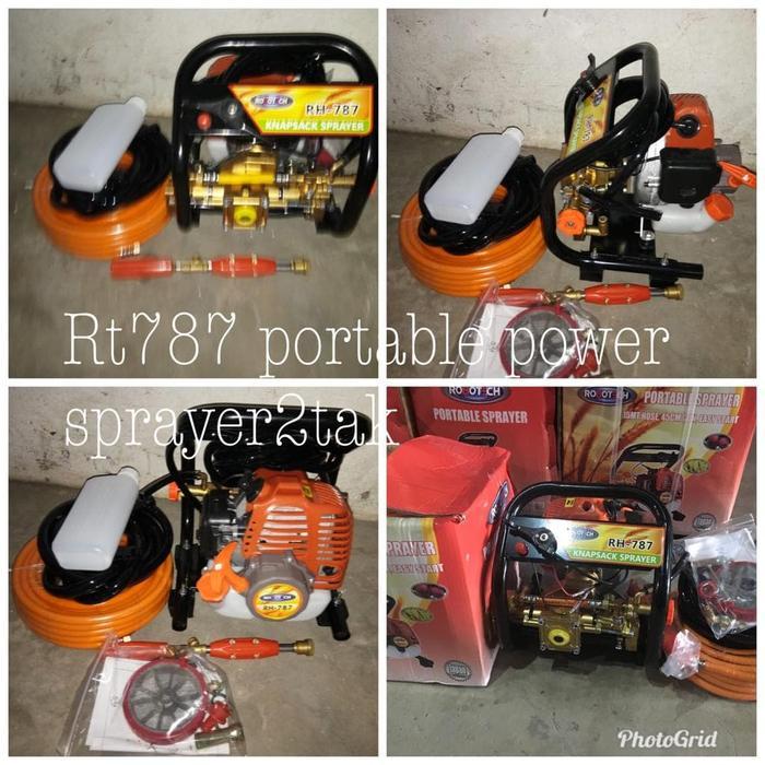 Mesin Portable Steam/Portable Power Sprayer Merk Robotech Terlaris