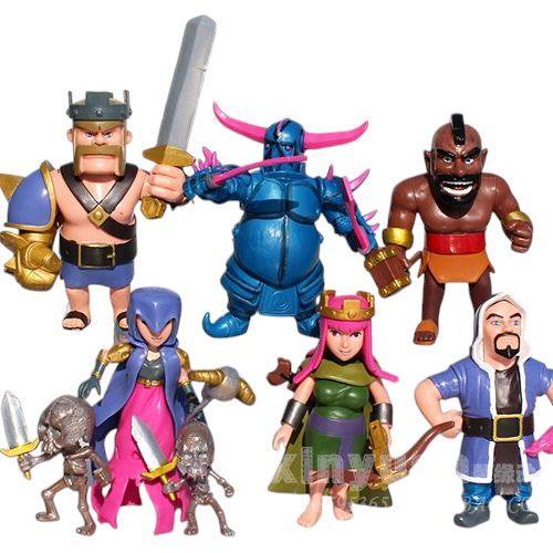 HOT SALE ACTION FIGURE CLASH OF CLANS COC GAME KARAKTER SET TERMURAH