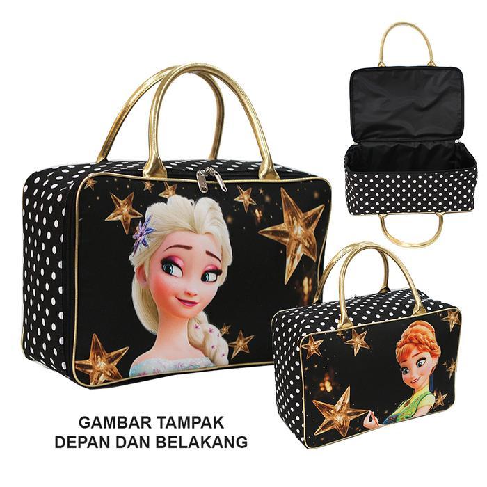 PROMO Tas Travel Kanvas Koper Anak Tas Jinjing Tempat Baju Anak Gambar LUCU - TRAVEL BAG PILIHAN