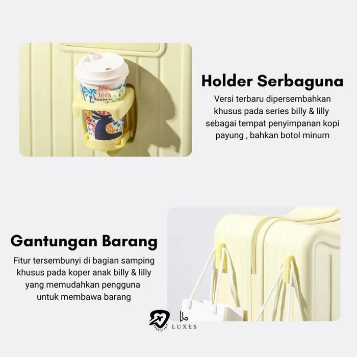 GRATIS ONGKIR Koper Stroller Anak Koper Q-Box Lazy Luggage 2 In 1 Koper Duduk Anak Qbox Q-Box