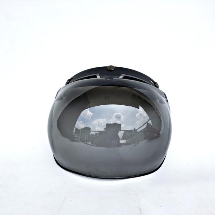 "New" KACA HELM BOGO KACA BOGO CEMBUNG KACA LENGKUNG KACA BOGO CEMBUNG HITAM