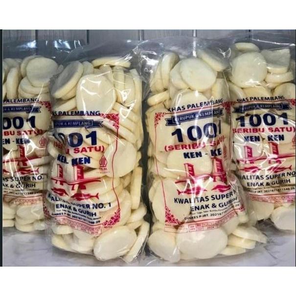 STOK TERBATAS KEN KEN 1001 KERUPUK PALEMBANG KEMPLANG KECIL 250 GRAM MURAH