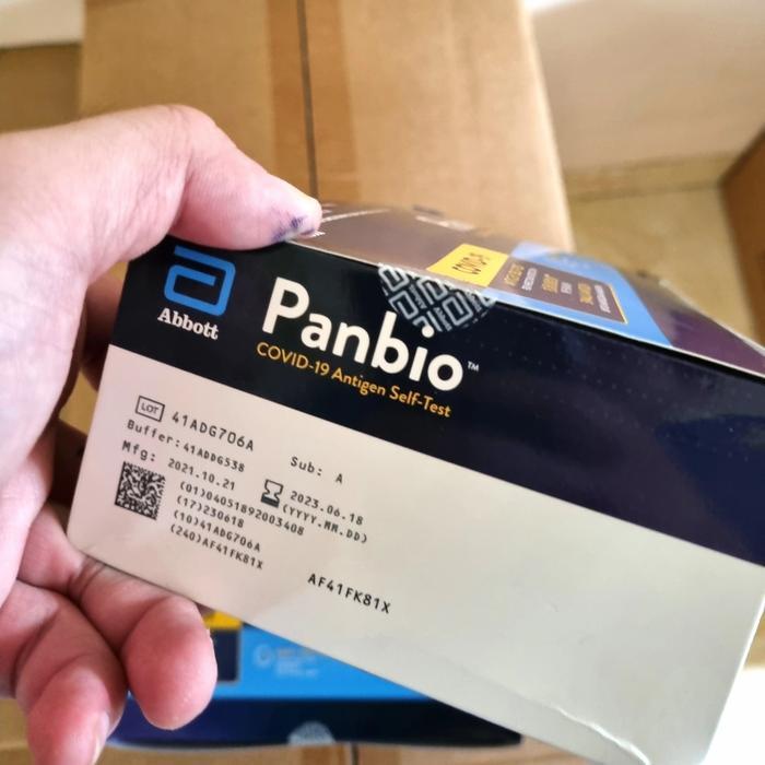 Abbott Nasal Panbio Singapore Self Test
