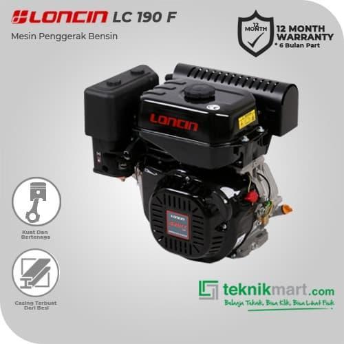 Loncin LC190F (14HP) Engine Bensin Serba Guna