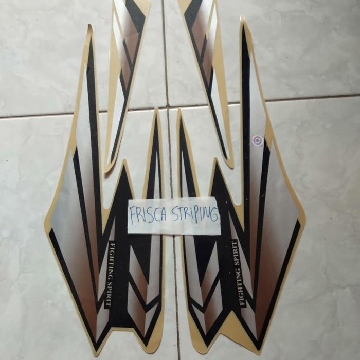 striping rx king 2002 gold