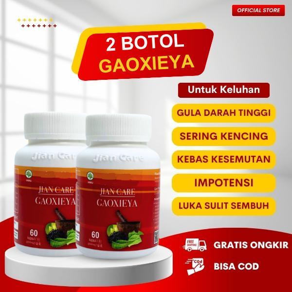 Jian Care Gaoxieya Herbal Cina Diabetes Original - Paket 2 Botol