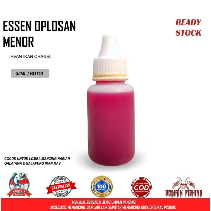 BISA COD Essen Oplosan Menor Irvan Ikan 30ml - Essen ikan mas oplosan R-Bun