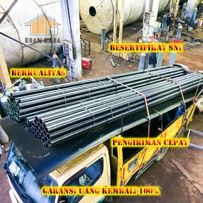 Besi Pipa Hitam 2" sch40 SPINDO SPS