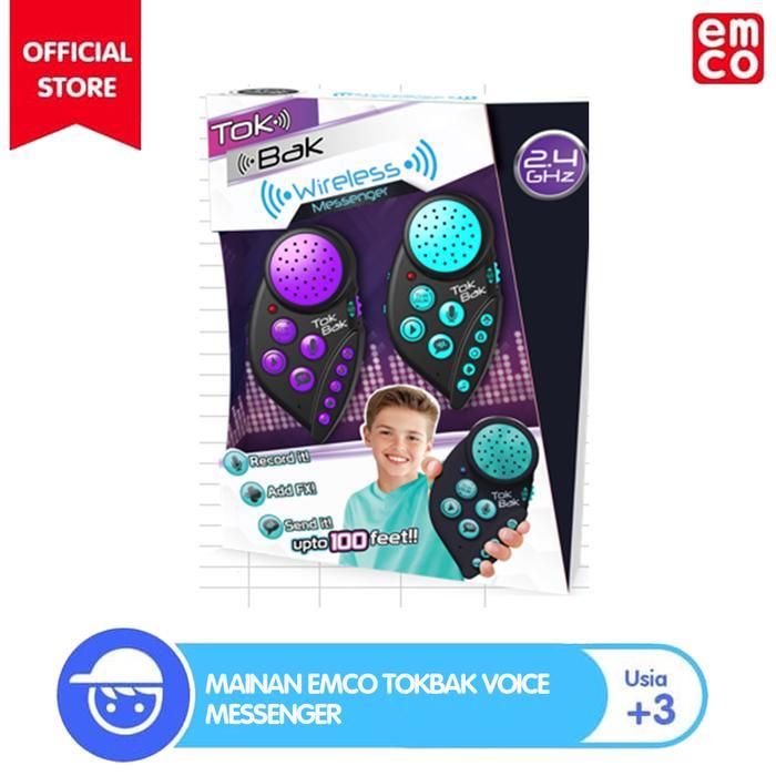 Ready Mainan Emco, Tokbak Voice Messenger Toys
