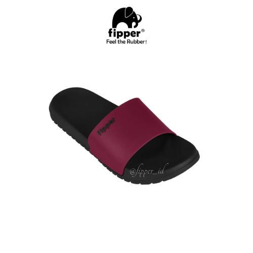 Fipper - Slip On Trail Plus Black / Maroon / Black
