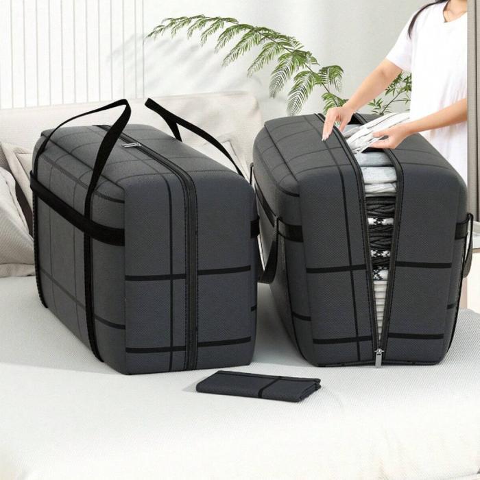 Tas Laundry Bag Premium 75 Cm Jumbo Bahan Kain Tempat Baju Kotor Tas Baju Besar Tas Baju Jinjing C65