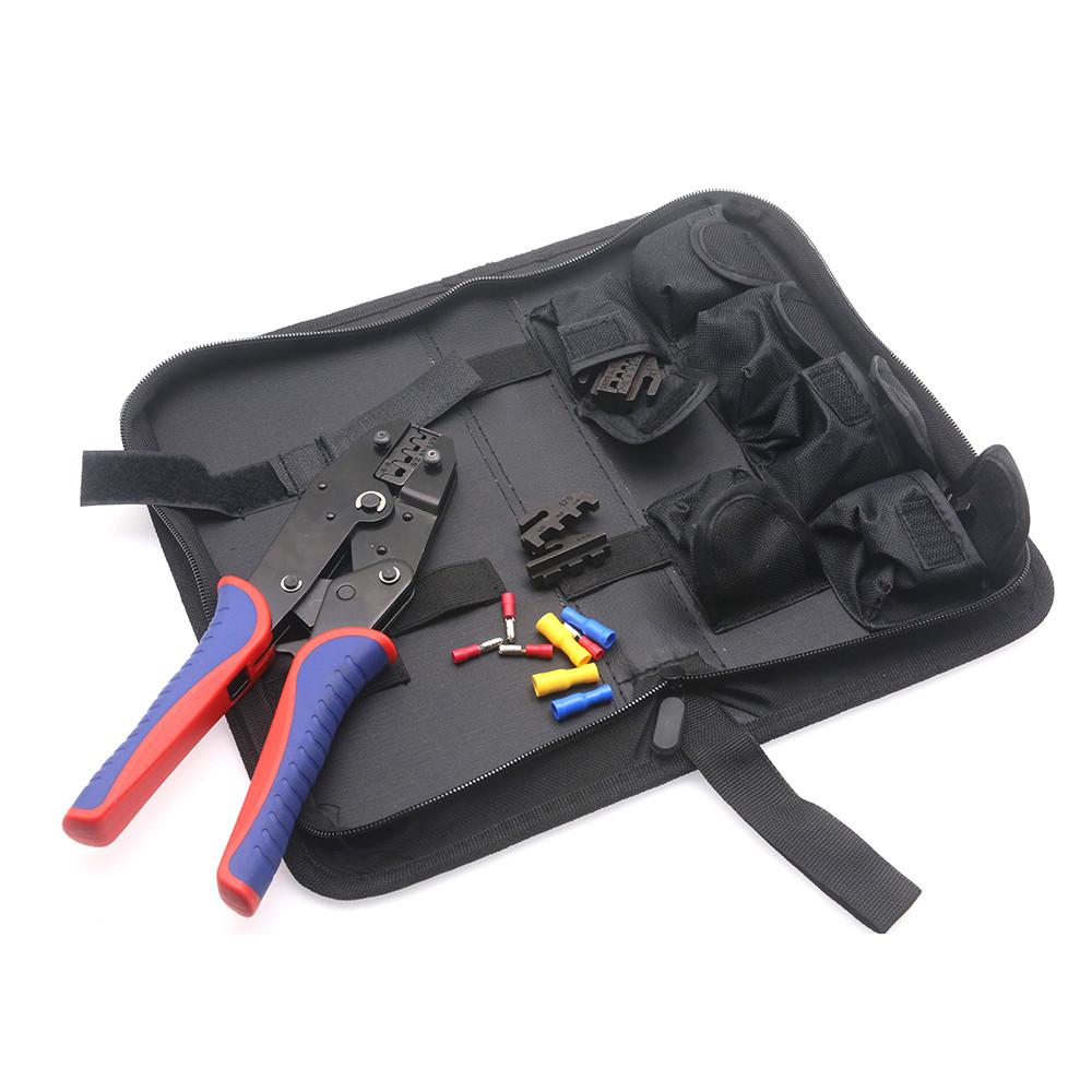 Tool Bag Toolkit Black 8/6 Pocket Canvas Bag