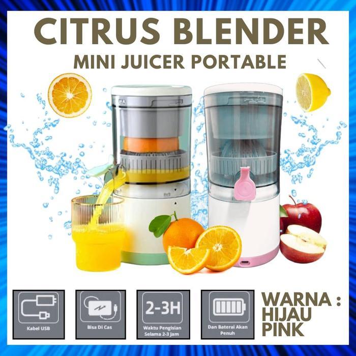 Premium Citrus Blender Mini Juicer Portable Alat Peras Buah Otomatis Multifungsi / Blender Juicer