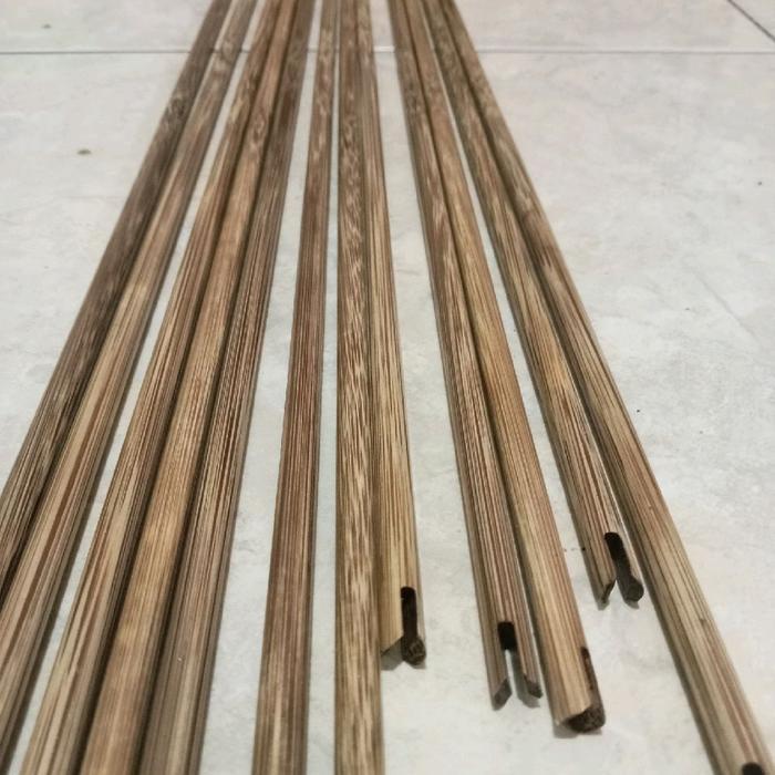 dowel bambu 8 mm/0,8 cm,bahan perlengkapan olah raga panahan