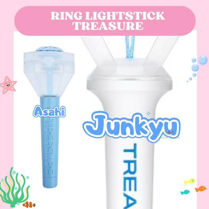 RING TEULIGHT LIGHTSTICK TREASURE VER 1 2 HIASAN LS MURAH KONSER KPOP HYUNSUK JIHOON YOSHI JUNKYU