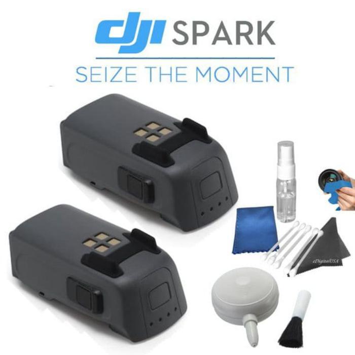ASLI DJI SPARK PENERBANGAN CERDAS BATERAI