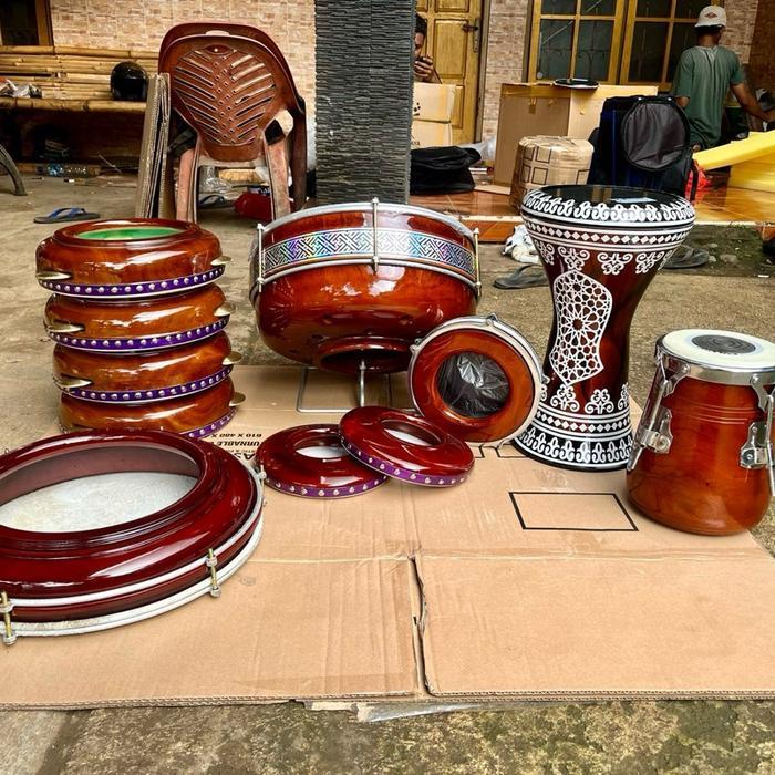 Satu paket hadroh versi gandrung nabi/ satu set hadroh versi gandrung nabi
