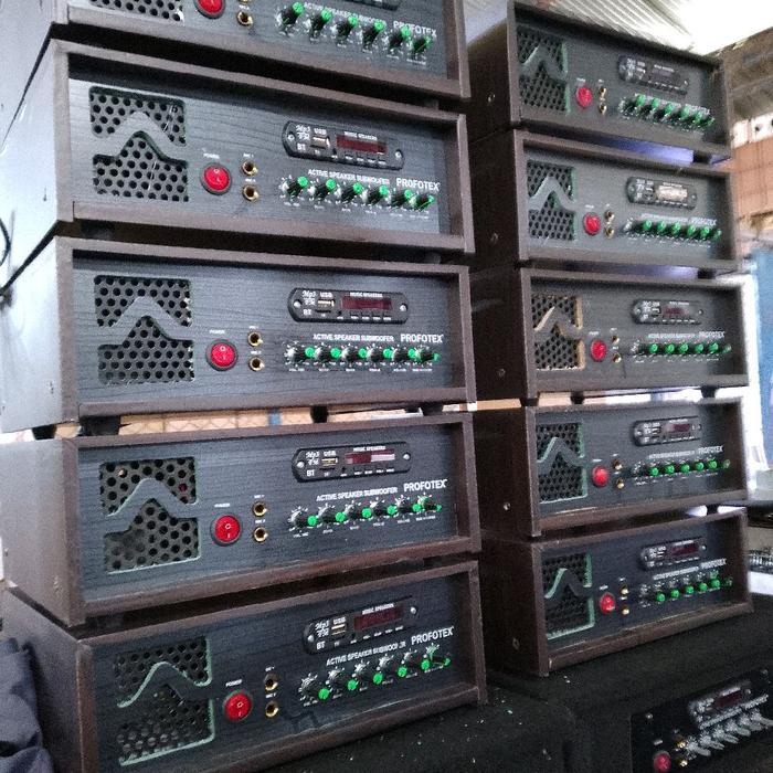 amplifier bluetooth rakitan 150 watt tinggal colok listrik