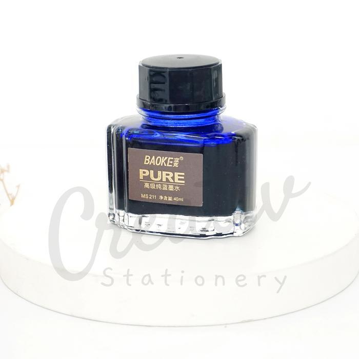 "New" BAOKE Bolpen Fountain Pen Ink 40 Ml Refill Tinta Pena