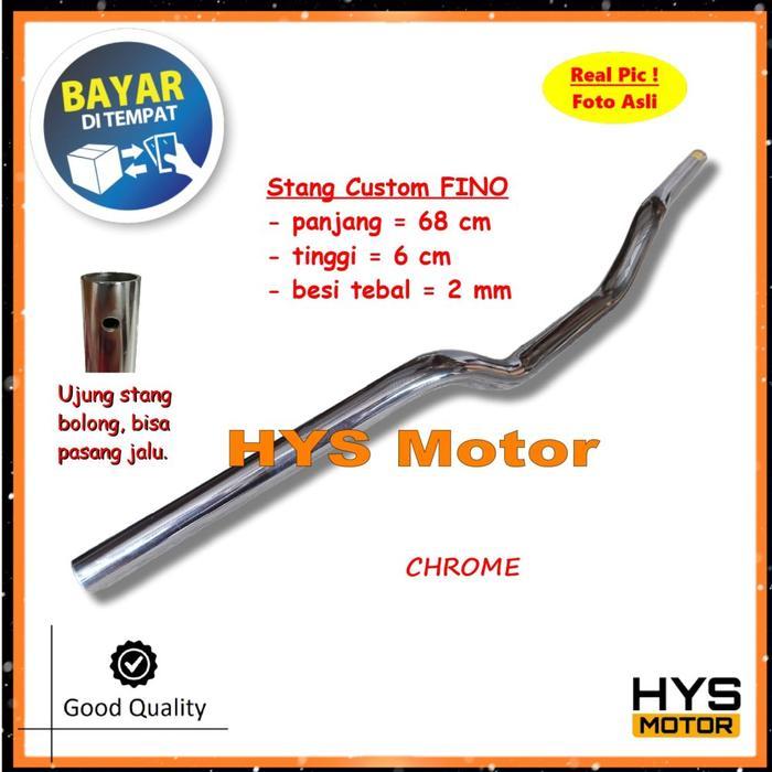 Stang Stir Motor Fino 125 Fi Grande Setang Setir Nunduk Aksesoris CB RZR Vixion Beat Verza Byson Dll