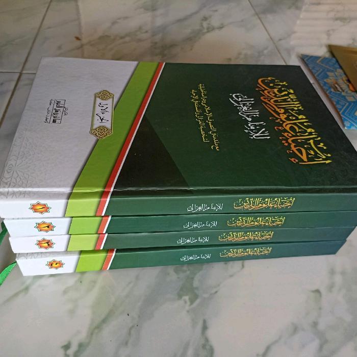 Kitab Ihya Ulumuddin Makna Pesantren Petuk 4 Jilid Lengkap