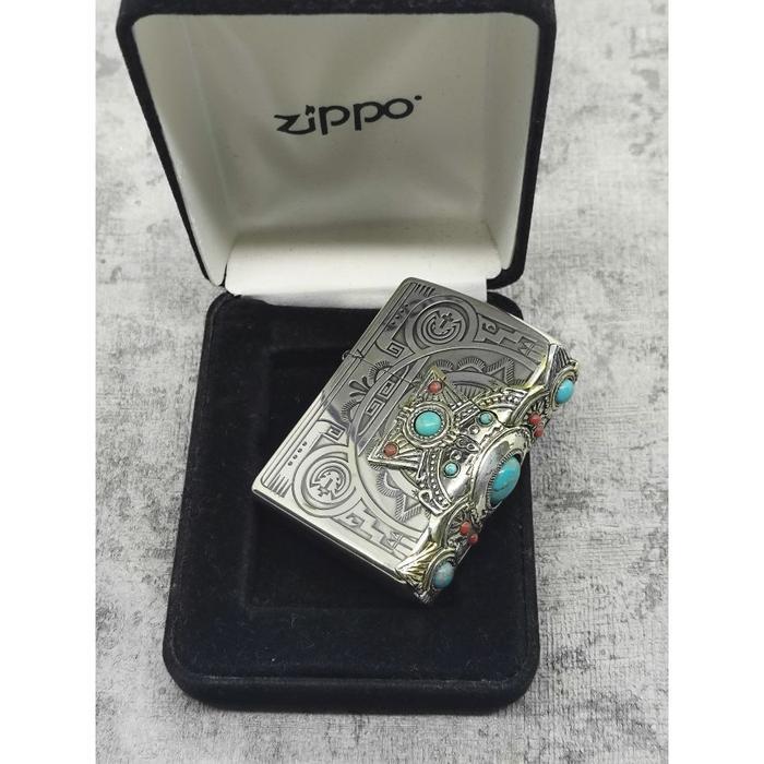 Korek Zippo Japan Armor Indian Spirit
