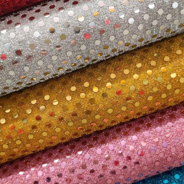 Kain Payet Mata Bahan Sequin Lamborci Glitter Dekorasi Atau Kostum,Meteran. Terlaris