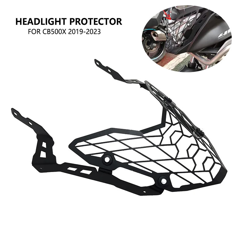 FOR HONDA CB500X CB 500X 500 X 400X CB500 X 2019-2023 CB400X MOTORCYCLE HEADLIGHT PROTECTOR GRILLE