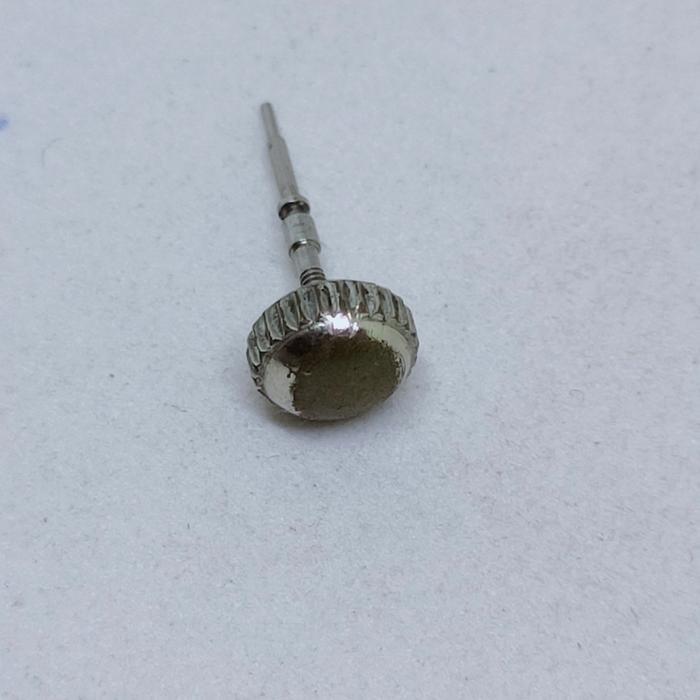 Crown knop mangkok putaran jam tangan stem as batang seiko 66 6600 ori part arloji lawas japan