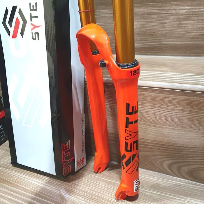 Fork Air Suspension Syte St-C203 Lock Untuk Mtb 27.5 Inch T 120 Mm