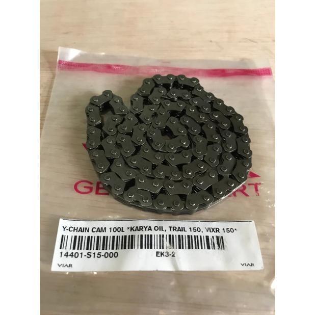 Rantai Kamprat Rantai Keteng 100L Viar Karya 150 Cc Oil Cooler Motor Roda 3 Pnp Trail 150 Vixr Cb
