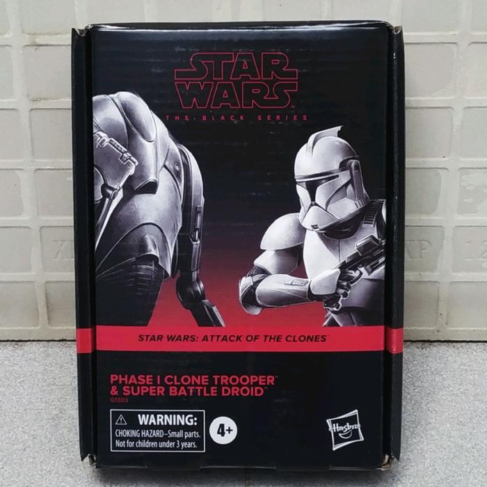 HASBRO STAR WARS BLACK SERIES THE CLONE WARS 2-PACK PHASE I CLONE TROOPER PHASE 1 CLONETROOPER &