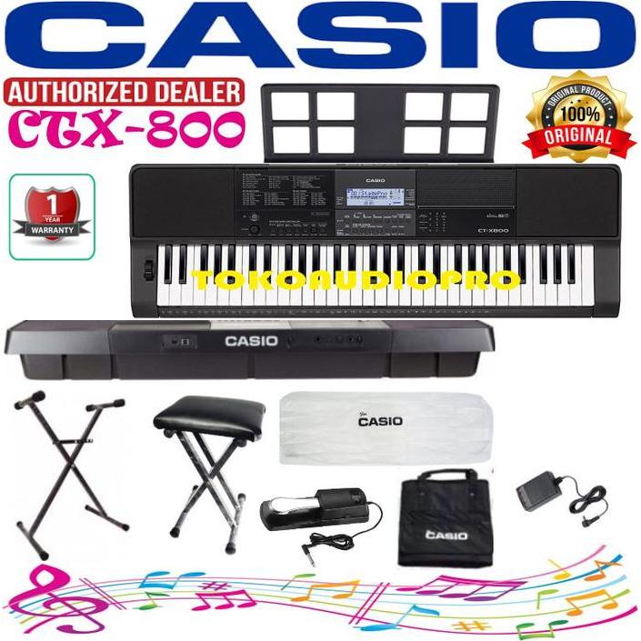 Casio CTX800 Ctx-800 Paket Keyboard