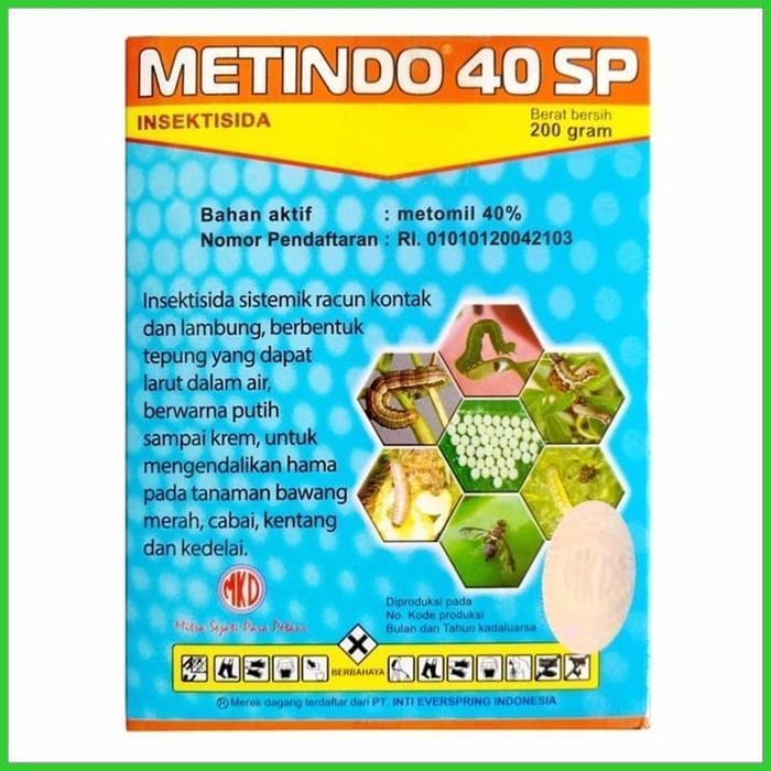 Obat Pertanian Pembunuh Serangga Insektisida METINDO 40SP - 200 gram