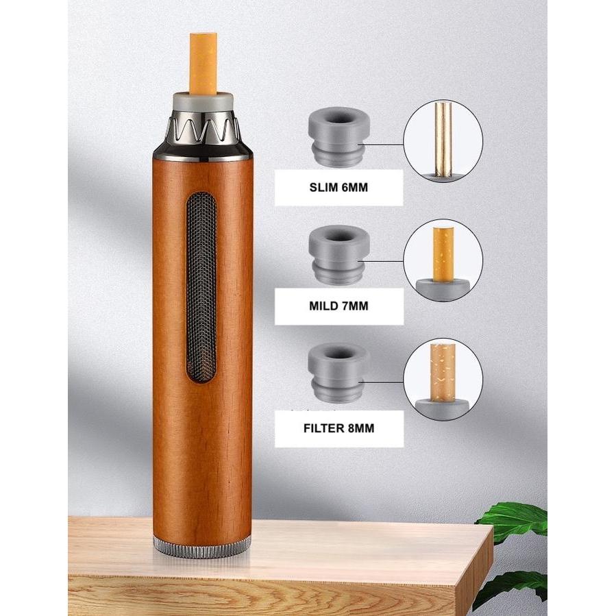 Pipa Rokok H015 Asbak Ashtray Portable Semua Jenis Rokok Bahan Kayu Pasti Promo
