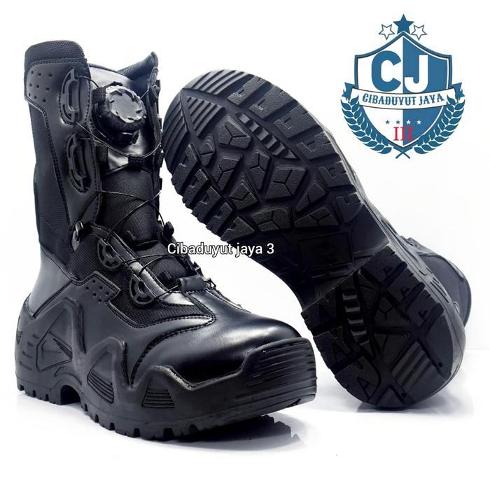 DOMINION Tactical Boots Militer Tali Putar Anti Slip Tahan Medan Dinas Lapangan sepatu tactical