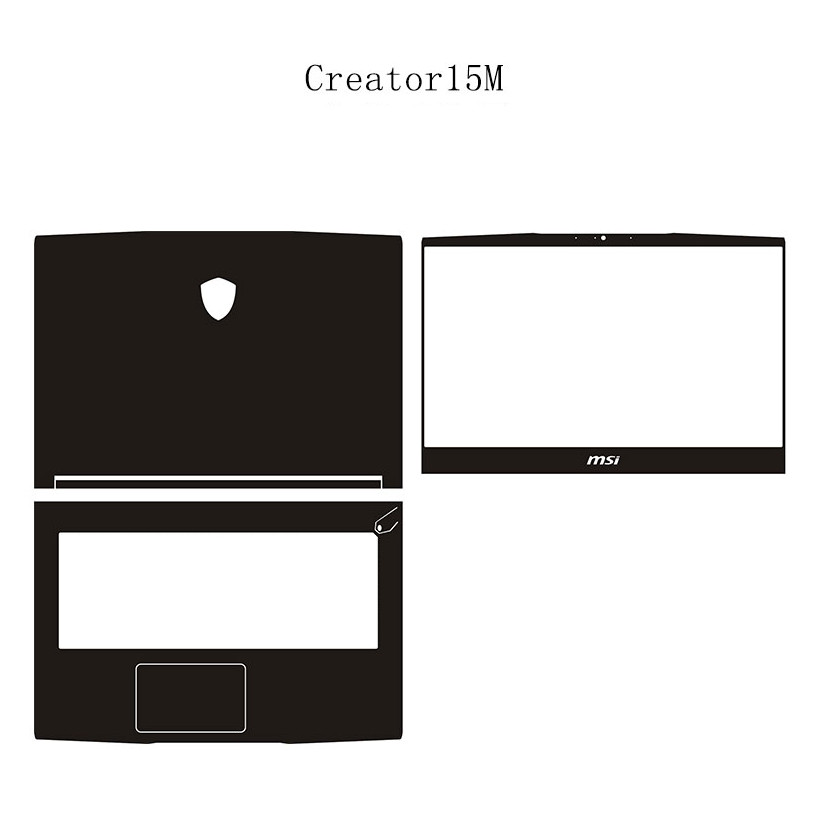 Vinyl Laptop Sticker Skin Decal Cover Protection Film for MSI Modern 14 15 GL65 GF66 GL63 Summit B15