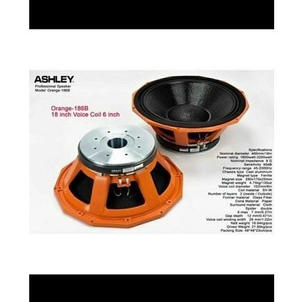 New Speaker Ashley 186B 18Inch Speker Ashley 186 B 18 Inch
