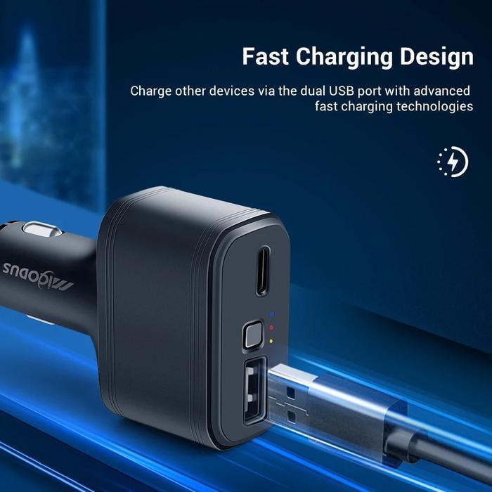 Premium Gps Pelacak Mobil & Truk Bentuk Charger Usb Lighter Bisa Sadap Suara Original