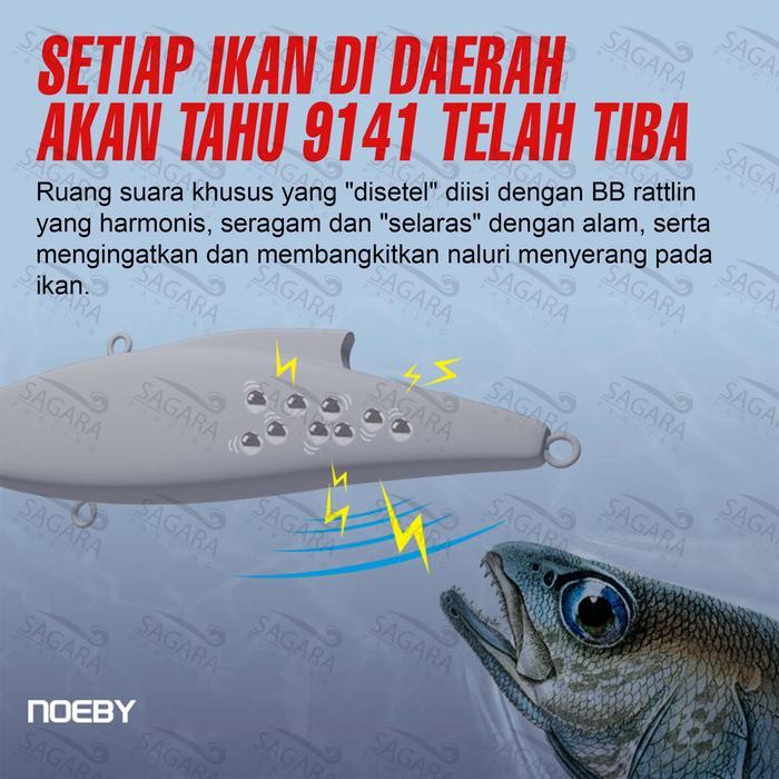 BISA COD Umpan Casting Minnow Noeby 9141 Minnow Variable Sinking Lure Umpan Pancing