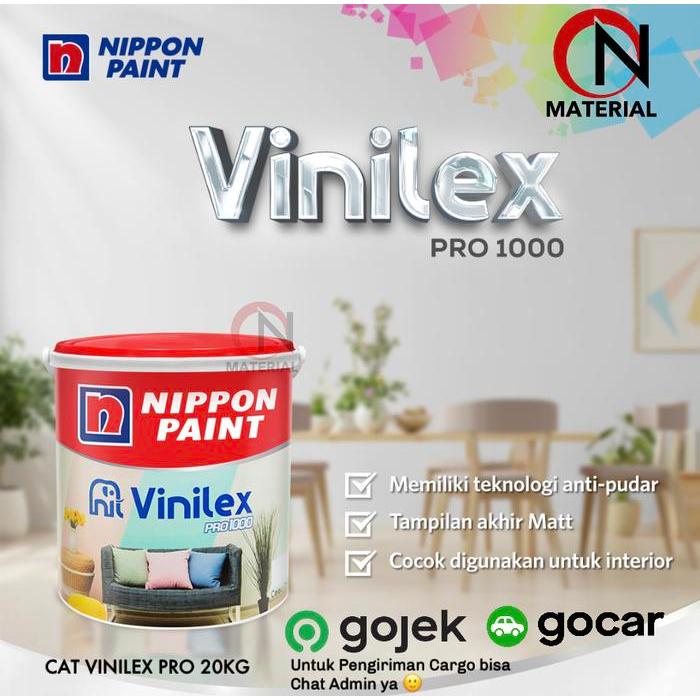 CAT VINILEX PRO 1000 20 KG / 9102 WHITE PUTIH