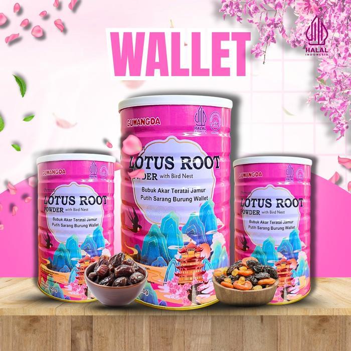 NEW Oufen Lotus Root Powder Akar Teratai ( Varian Wallet ) Air Drink Kurma Minuman Bubuk Manis