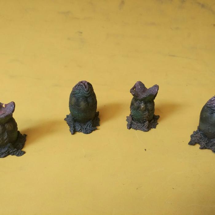 Empat Telur Alien Egg cocok untuk figma shf figure cast